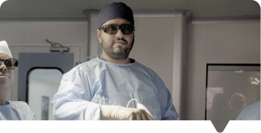 Doctor Smeet Patel (Endometriosis Specialist) in operation theatre