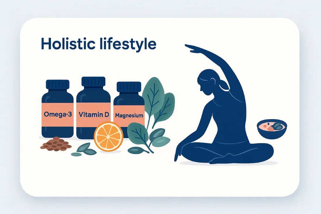 Supplements can fill nutritional gaps and complement a healthy diet.