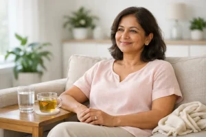 Annual gynecological checkup consultation between woman and gynecologist in a modern clinic.
