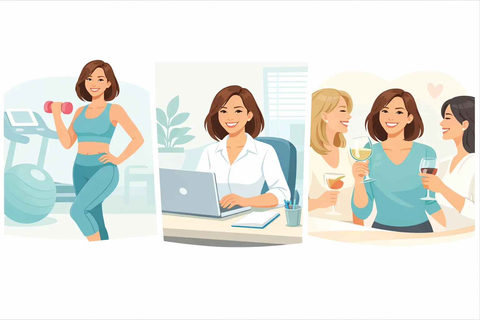 Confident woman showing improved comfort and lifestyle benefits after cosmetic gynecology.