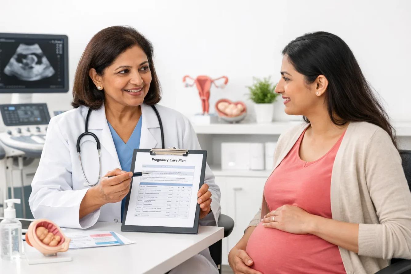 Gynecologist providing expert maternity care.