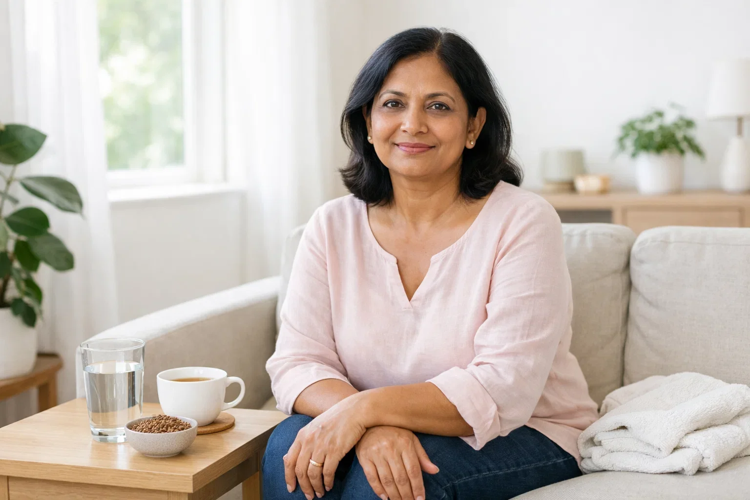 Natural remedies for menopause helping women find relief from hot flashes and hormonal discomfort.