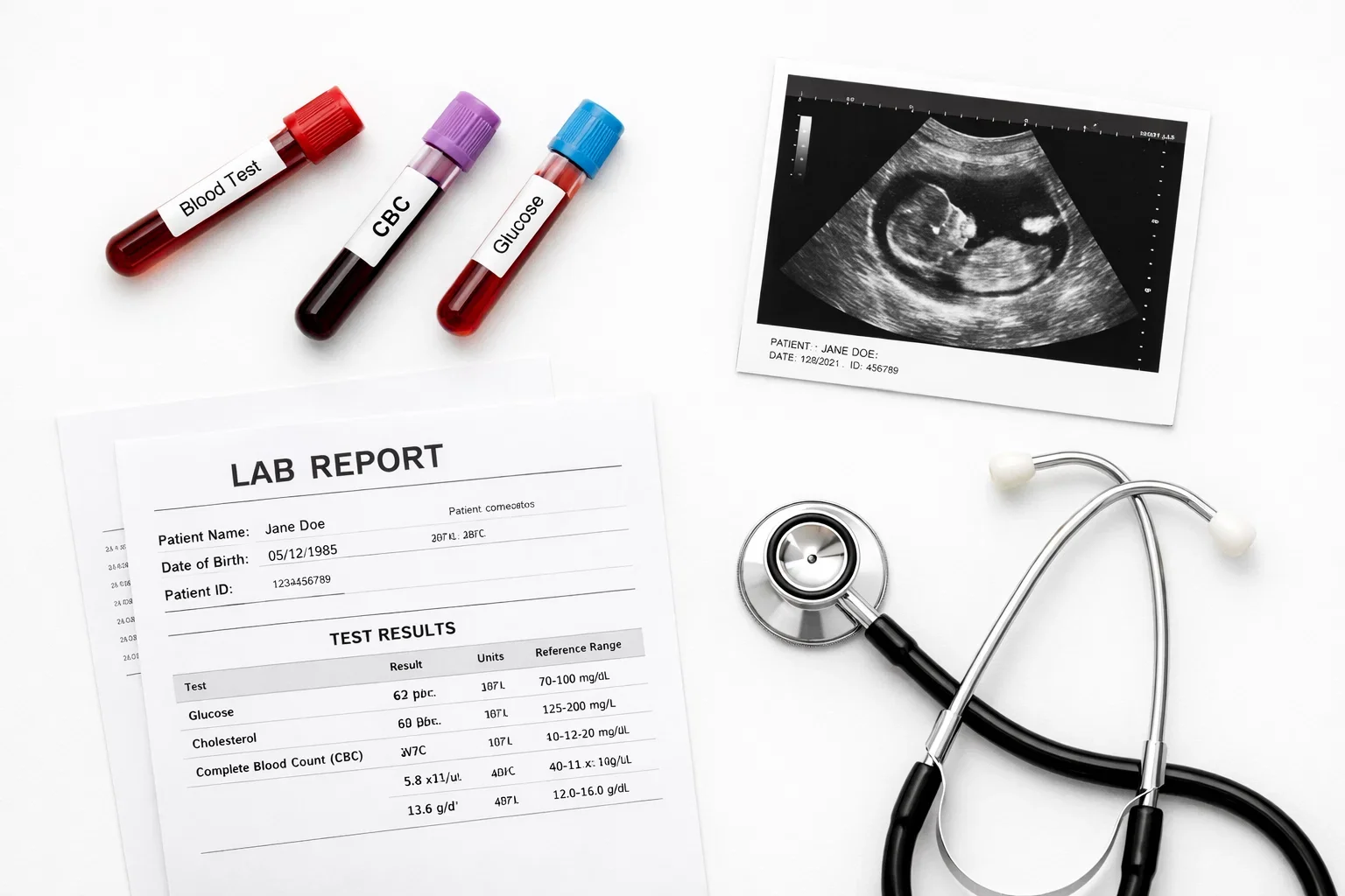 Full body and gynecological tests included in women’s health checkup package.