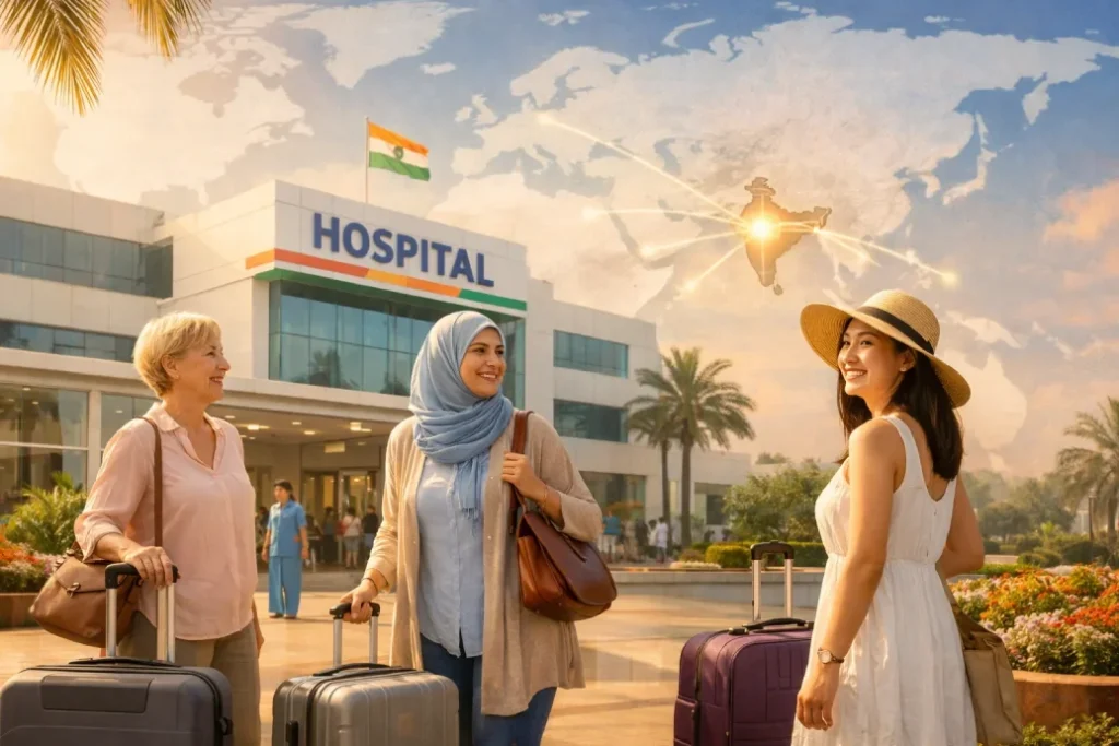 International patients traveling to India for endometriosis surgery